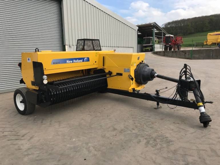 new holland baler serial number year